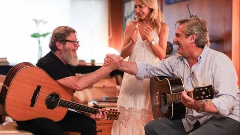 Alberto Fernández anunció la vuelta de los recitales en la Casa Rosada