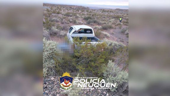 Perdió el control de su camioneta y falleció sobre la Ruta 7