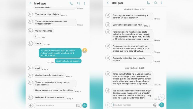 Su ex pareja amenaza con asesinarla: Tengo miedo que me pase algo