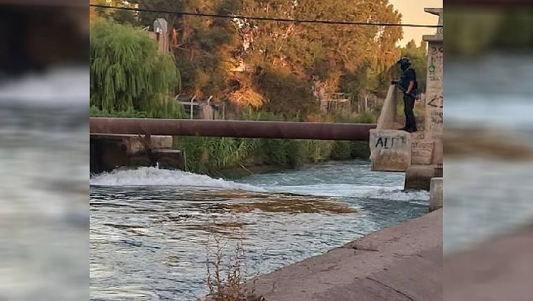 Tragedia en Allen: se tiró al canal de riego y murió ahogado