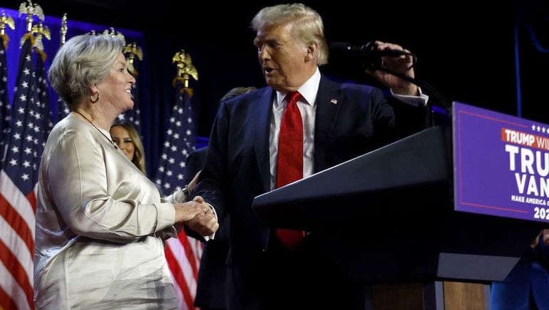 Susie Wiles, la asesora clave de Trump. Susie Wiles, la asesora clave de Trump.