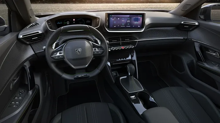 El interior del Peugeot 2008 El interior del Peugeot 2008