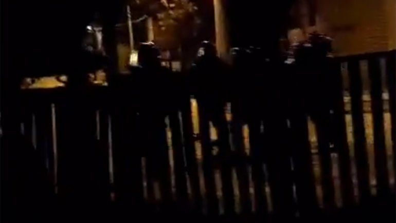 Los incidentes en Confluencia continuaron en la madrugada