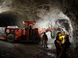Desarrollo subterráneo en Paloma: La rampa avanza a pesar de los retrasos iniciales por soporte de portal y shotcrete. Foto: www.cerradogold.com