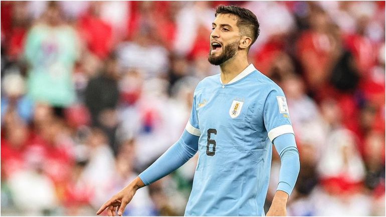 Rodrigo Bentacur se llevó la camiseta de Lionel Messi Rodrigo Bentacur se llevó la camiseta de Lionel Messi