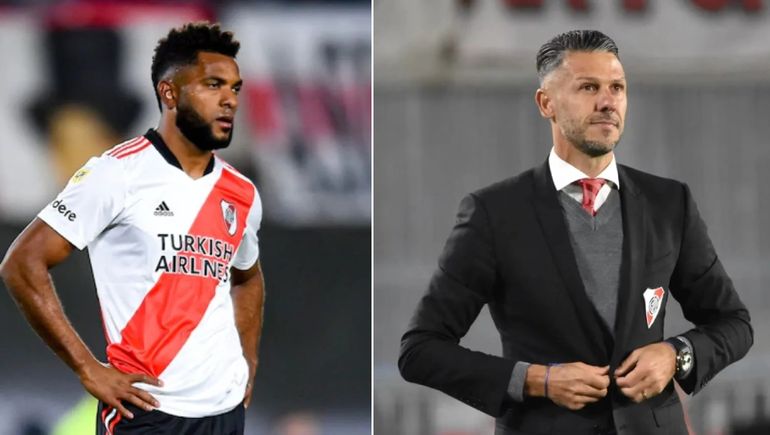 Se expuso la interna entre Miguel Borga y Martín Demichelis.