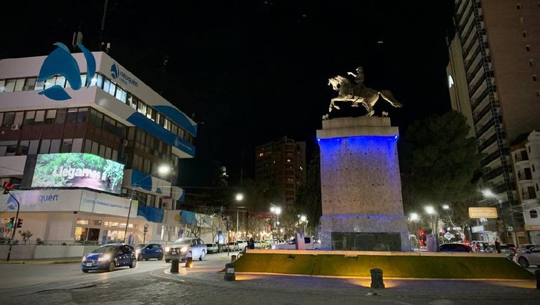 El centro de Neuquén