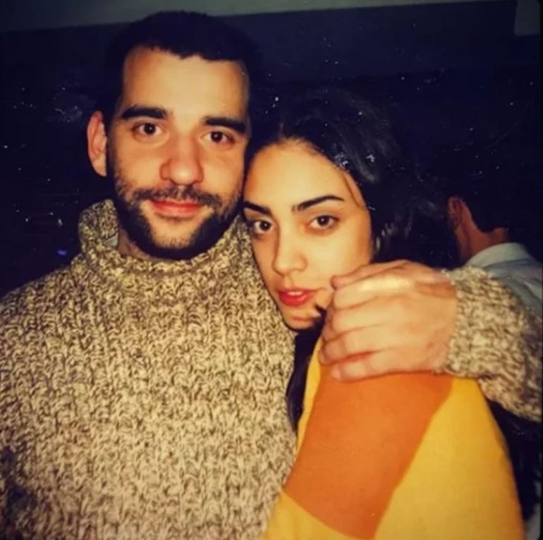 Pablo Guzmán y Martina Trapero en los primeros años de su historia de amor.