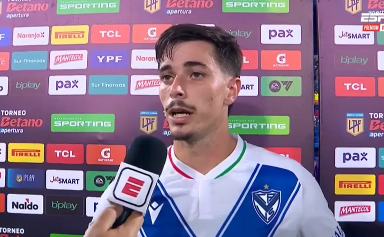 Valentín Gómez se desahogó.