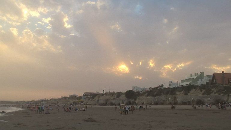 Inesperada tormenta cambió los planes en Las Grutas