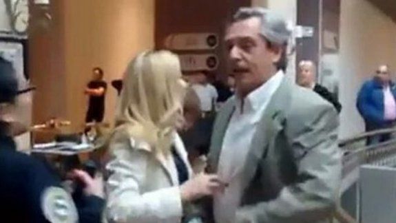 Agredieron a Alberto Fernández cuando estaba en un shopping