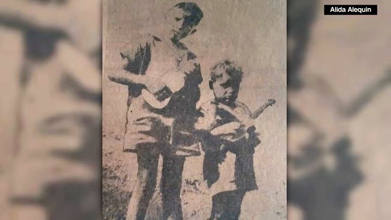 La única foto de Luis con su hermano Roger cuando eran chicos. La única foto de Luis con su hermano Roger cuando eran chicos.