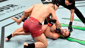 ufc: el argentino sufrio un tremendo nocaut en su regreso ufc: el argentino sufrio un tremendo nocaut en su regreso