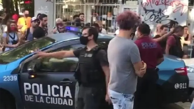 El momento en que vecinos increparon a los abusadores de Palermo