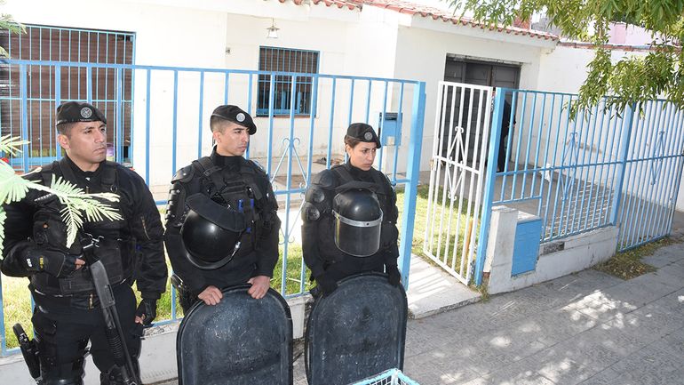 Operativo y allanamiento en el ex hogar tomado de Provincias Unidas