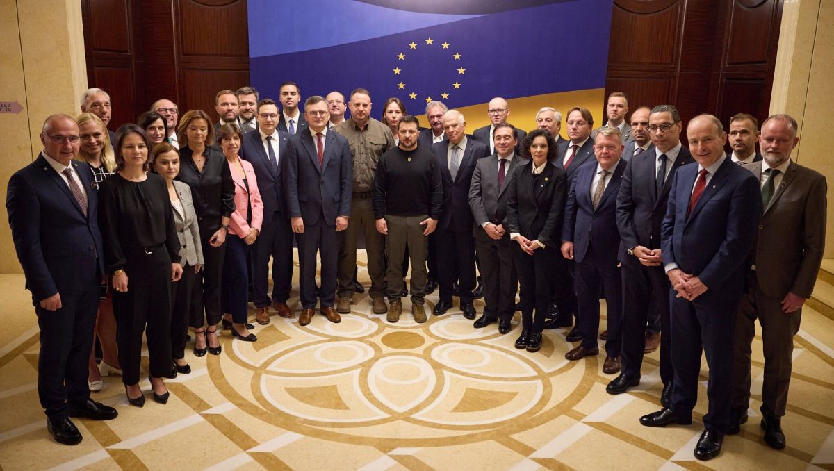 “Histórica” reunión en Kiev de cancilleres de Unión Europea