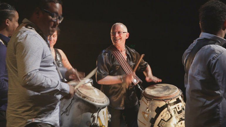 Propuesta.  Fattoruso y su grupo fusionan candombe clásico con elementos electrónicos.