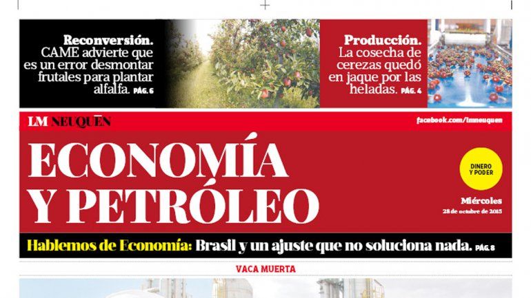 Suplemento Economía y Petroleo.