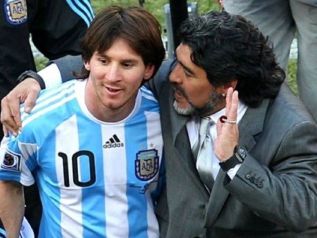Emotivos mensajes de Maradona y Messi en el domingo de Pascuas