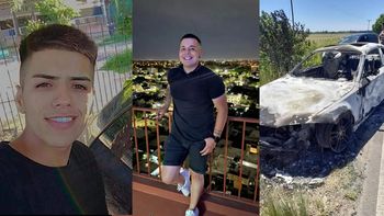 salieron a festejar el triunfo de argentina y desaparecieron: encontraron el auto calcinado salieron a festejar el triunfo de argentina y desaparecieron: encontraron el auto calcinado