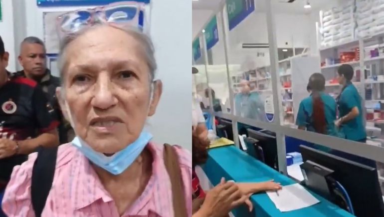 La mujer que murió en la farmacia fue identificada como Cecilia Quintero, de 70 años. La mujer que murió en la farmacia fue identificada como Cecilia Quintero, de 70 años.