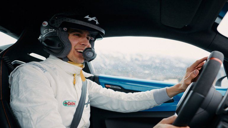 Esteban Ocon participó de una iniciativa de Alpine y elogió a los pilotos de rally