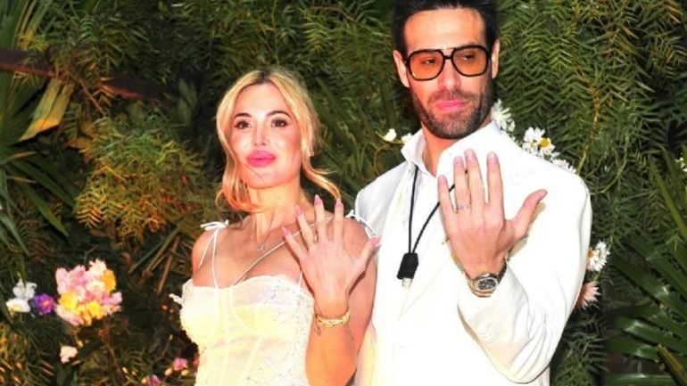 Jésica Cirio el día de su casamiento Jésica Cirio el día de su casamiento