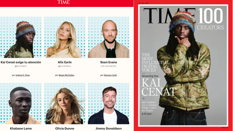 Time eligió a los influencers más influyentes