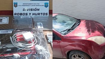 Dos demorados tras allanamientos por otro robo con inhibidor Dos demorados tras allanamientos por otro robo con inhibidor