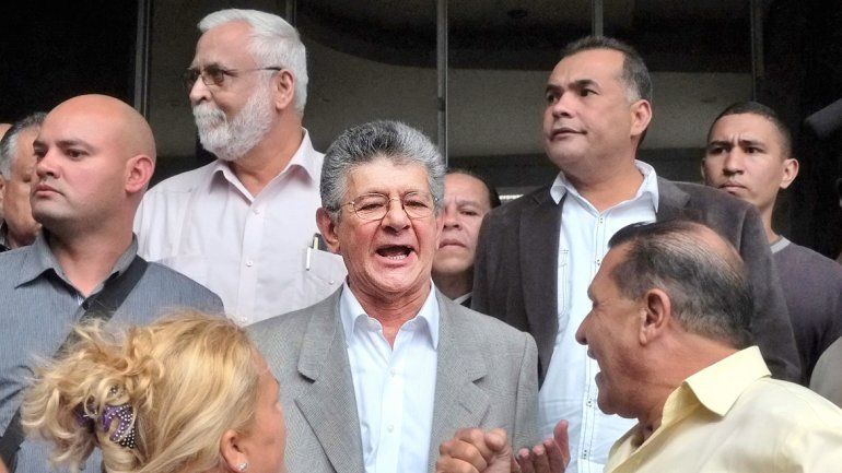 El opositor Henry Ramos Allup asumirá hoy al frente del Parlamento.