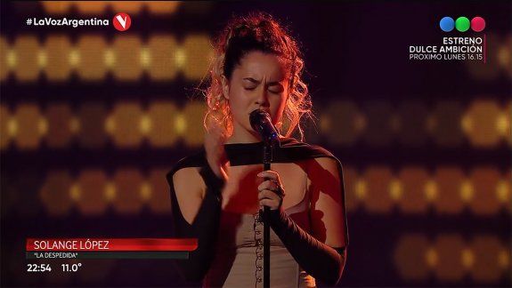 Una participante cautivó a todo el jurado de La Voz Argentina