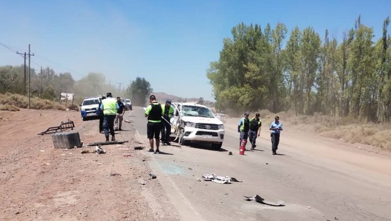 Choque en Añelo: tres personas fueron hospitalizadas