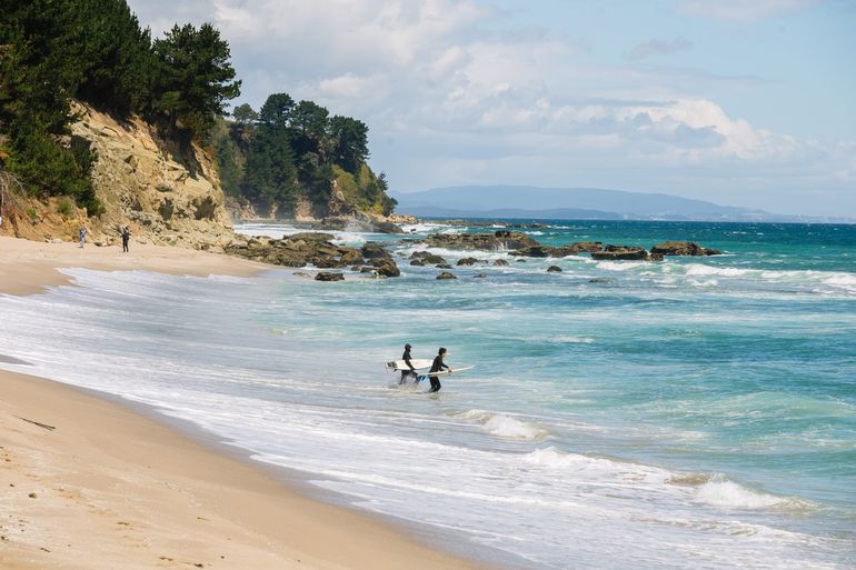 Playa Cocholgue en Concepción. Foto: gentileza. Playa Cocholgue en Concepción. Foto: gentileza.