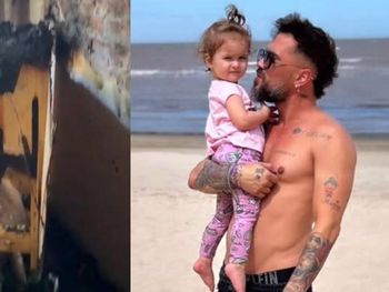 se incendio la casa de un ex gran hermano: su hija se salvo de milagro se incendio la casa de un ex gran hermano: su hija se salvo de milagro