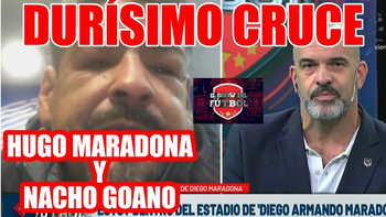 el tremendo cruce en vivo de hugo maradona con nacho goano el tremendo cruce en vivo de hugo maradona con nacho goano