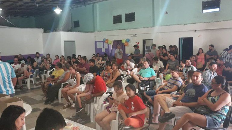 Ayer se hizo el acto de adjudicación de las tierras.