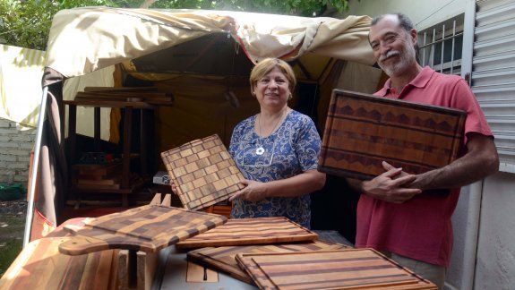 El matrimonio neuquino que le cambió la cara a las tablas para picadas