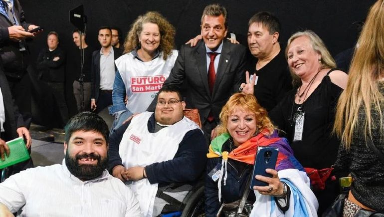 Sergio Massa anunció medidas para los discapacitados