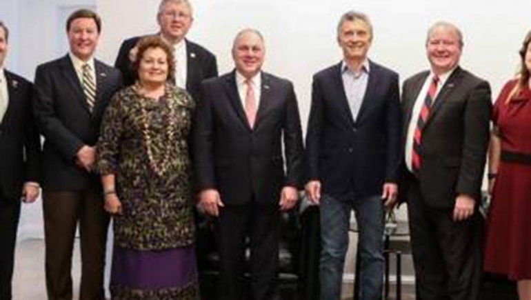 Macri recibió en Olivos a congresistas de Estados Unidos