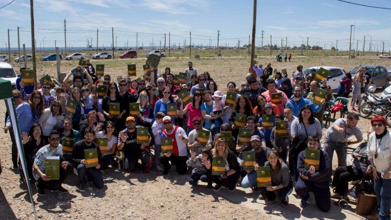 Entregaron lotes a futuros vecinos de la zona de la meseta