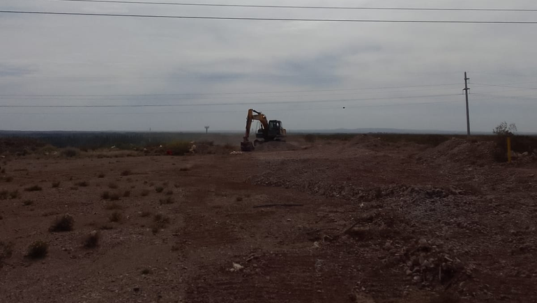 Una retroexcavadora provocó el apagón de luz del lunes