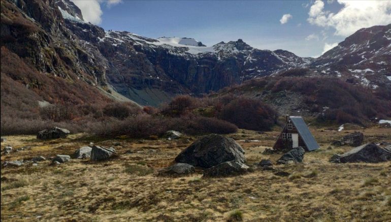 El refugio del Camino al Cerro Cónico, donde los más intrépidos pueden pasar la noche. El refugio del Camino al Cerro Cónico, donde los más intrépidos pueden pasar la noche.