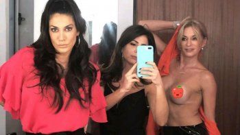 latorre hizo topless y prendio fuego el camarin latorre hizo topless y prendio fuego el camarin