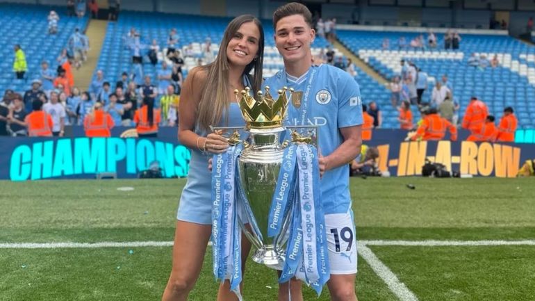 C Mo Fue El Festejo Ntimo De Juli N Lvarez Al Ganar Su Segunda Premier League