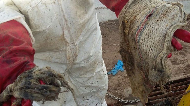 Los sistemas de rebombeo se ven afectados por basura que tira la gente.