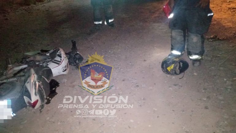 Motociclista borracho atropelló a una pareja: los tres terminaron hospitalizados