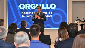 El intendente Mariano Gaido, hace seis años que es intendente de la ciudad de Neuquén / Foto Archivo