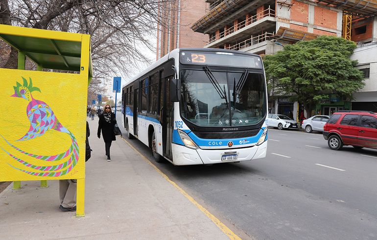 El paro de colectivos afectó a 100.000 personas. Foto: archivo.