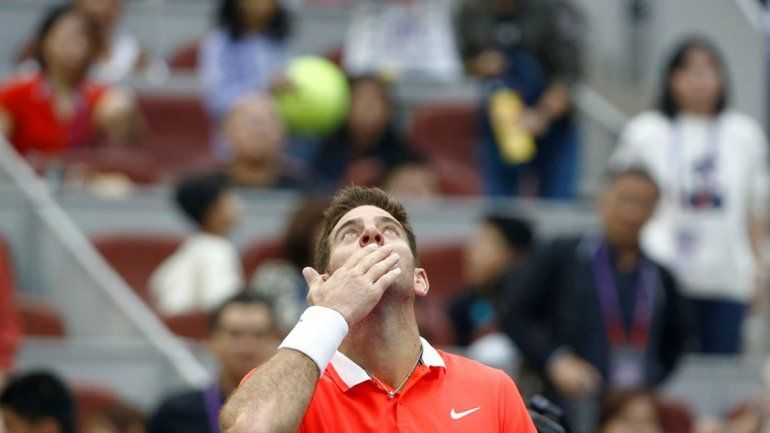 Del Potro está en la final de Beijing porque su rival no se presentó
