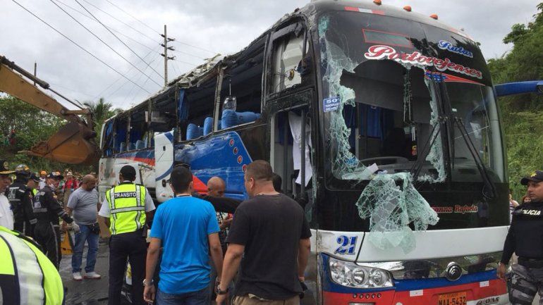 El accidente ocurrió en la carretera de Jipijapa